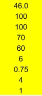 46.0 100 100 70 60 6 0.75 4 1