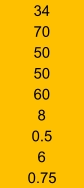 34 70 50 50 60 8 0.5 6 0.75